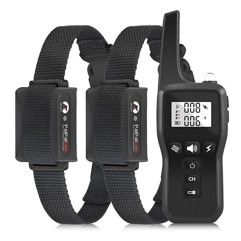 Advanced Remote Dog Training Collar With Light Sound Vibration
