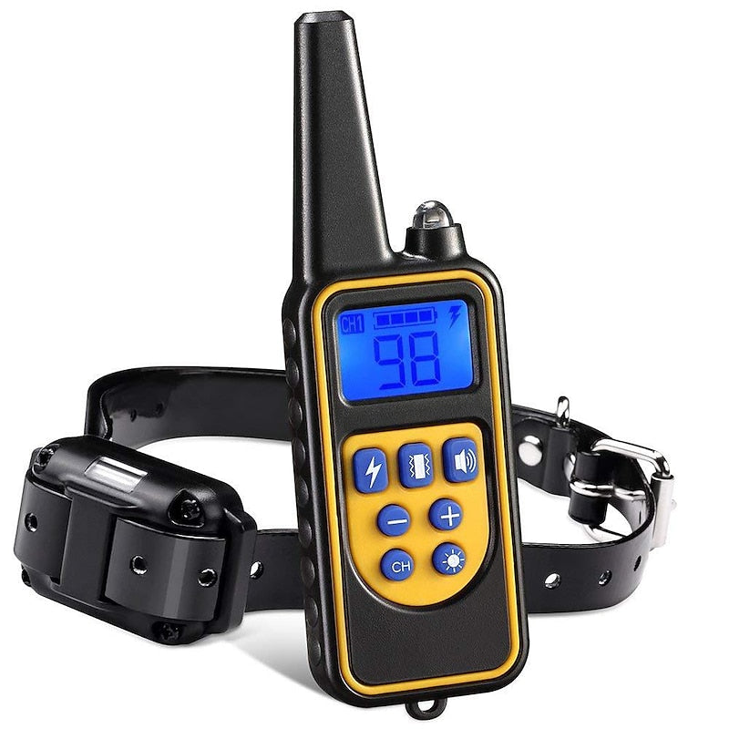 Advanced Dog Training Collar with LED Light and Long Range