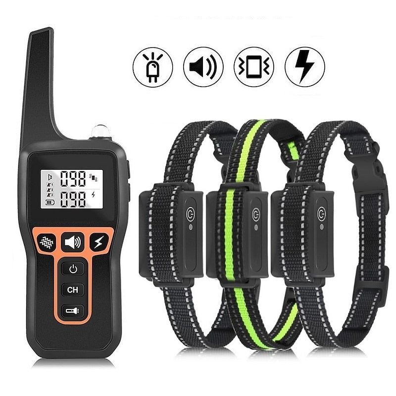 Waterproof Rechargeable Dog Training Shock Collar