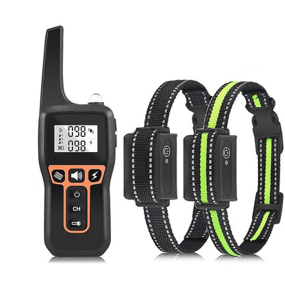 Waterproof Rechargeable Dog Training Collar With Vibe Shock