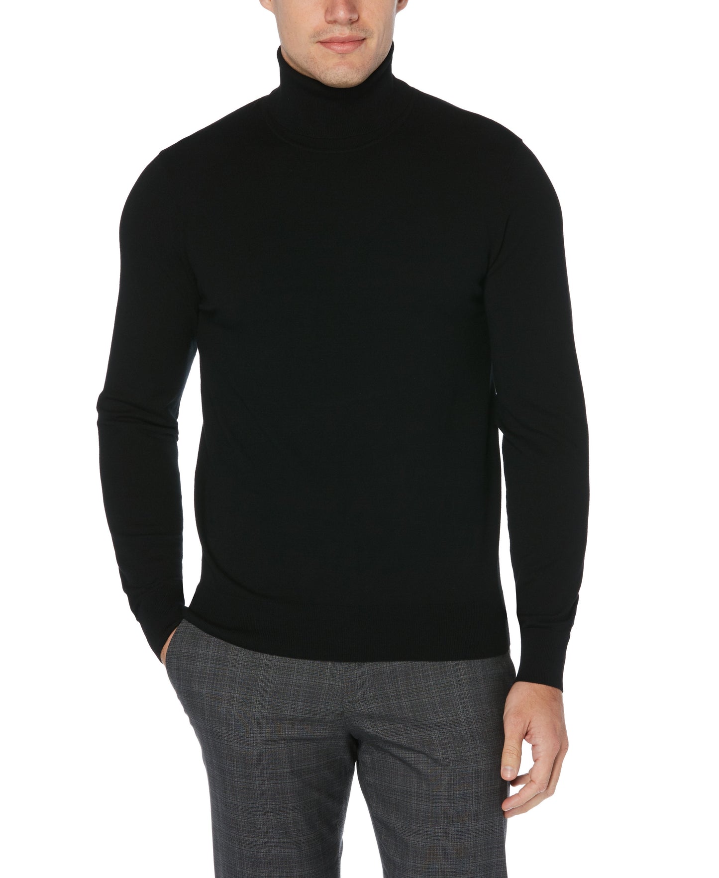 Soft Tech Knit Crew Neck Sweater - VogeLuxe