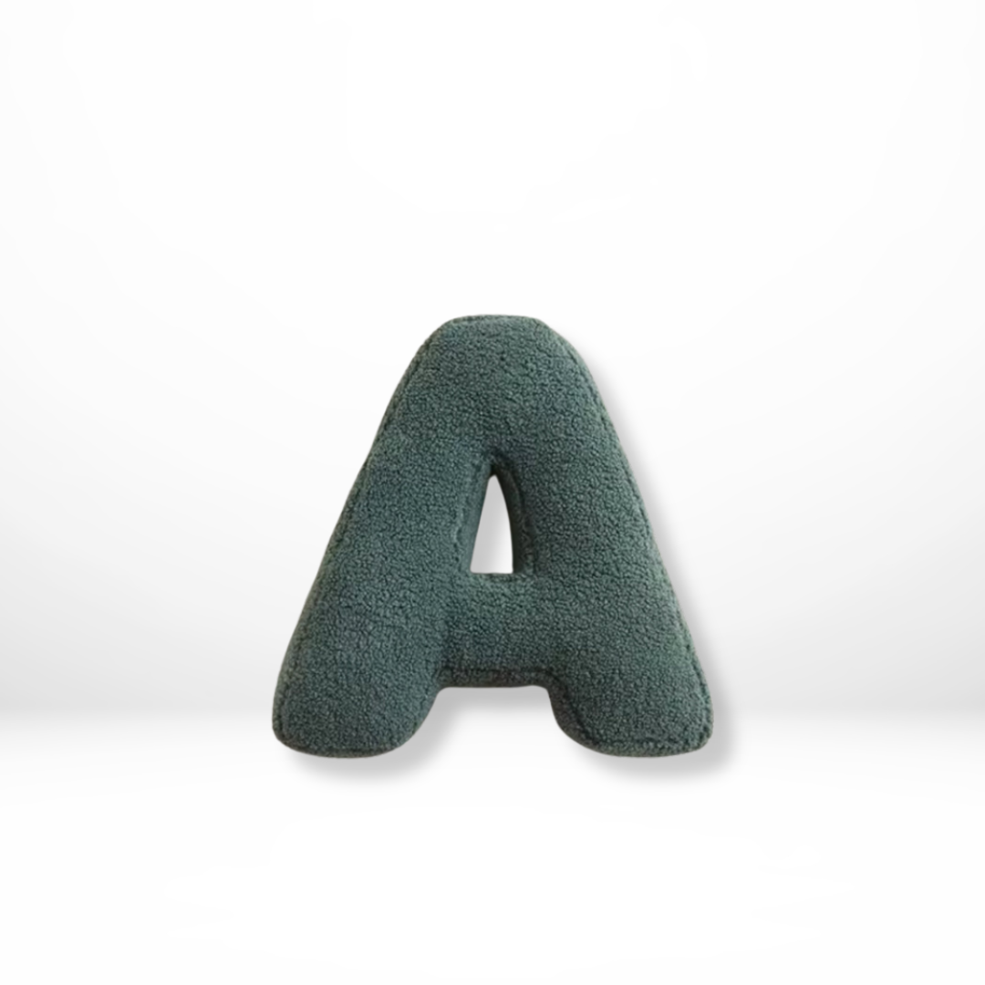 Colorful Letter Decorative Accent Pillow Cushion