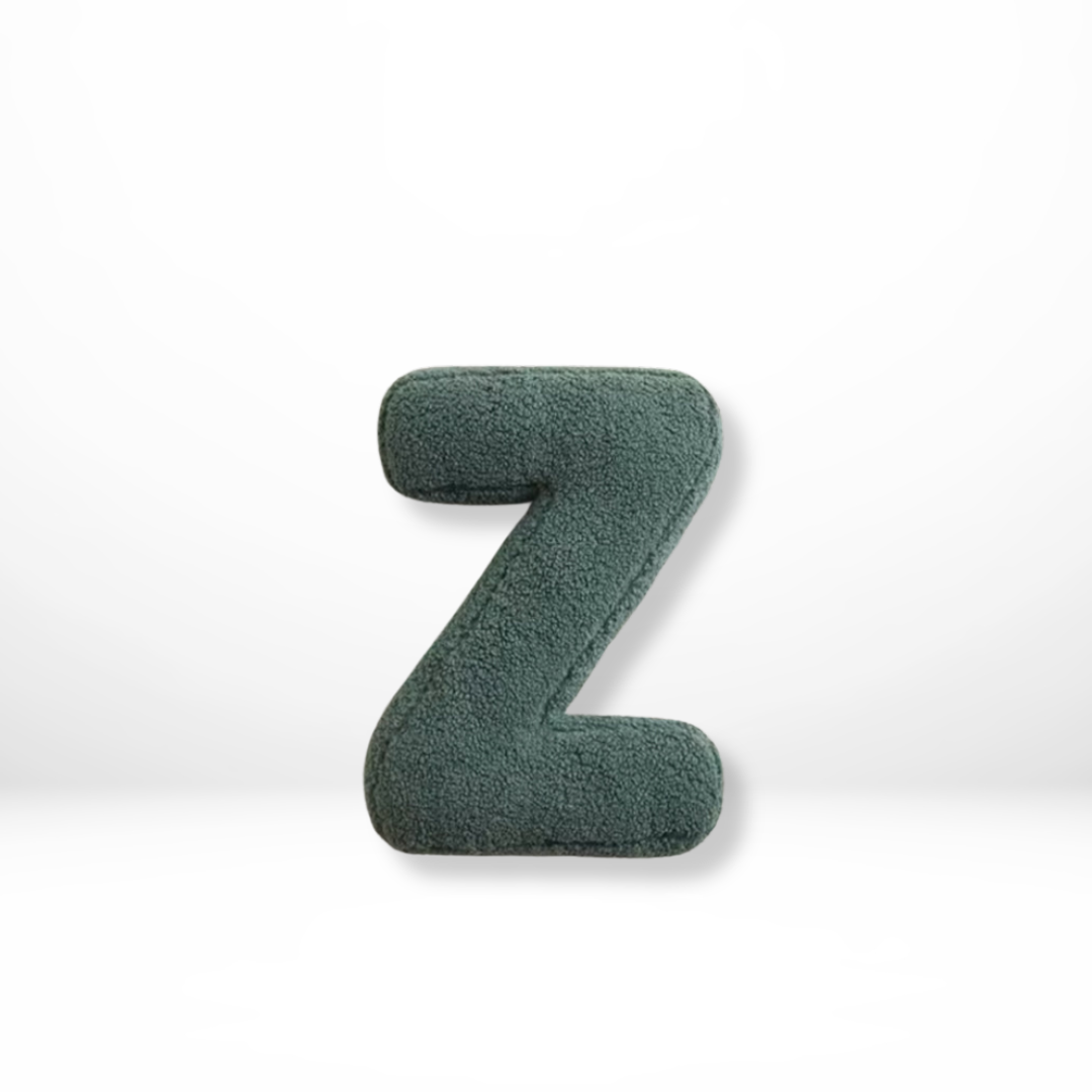 Colorful Letter Decorative Accent Pillow Cushion