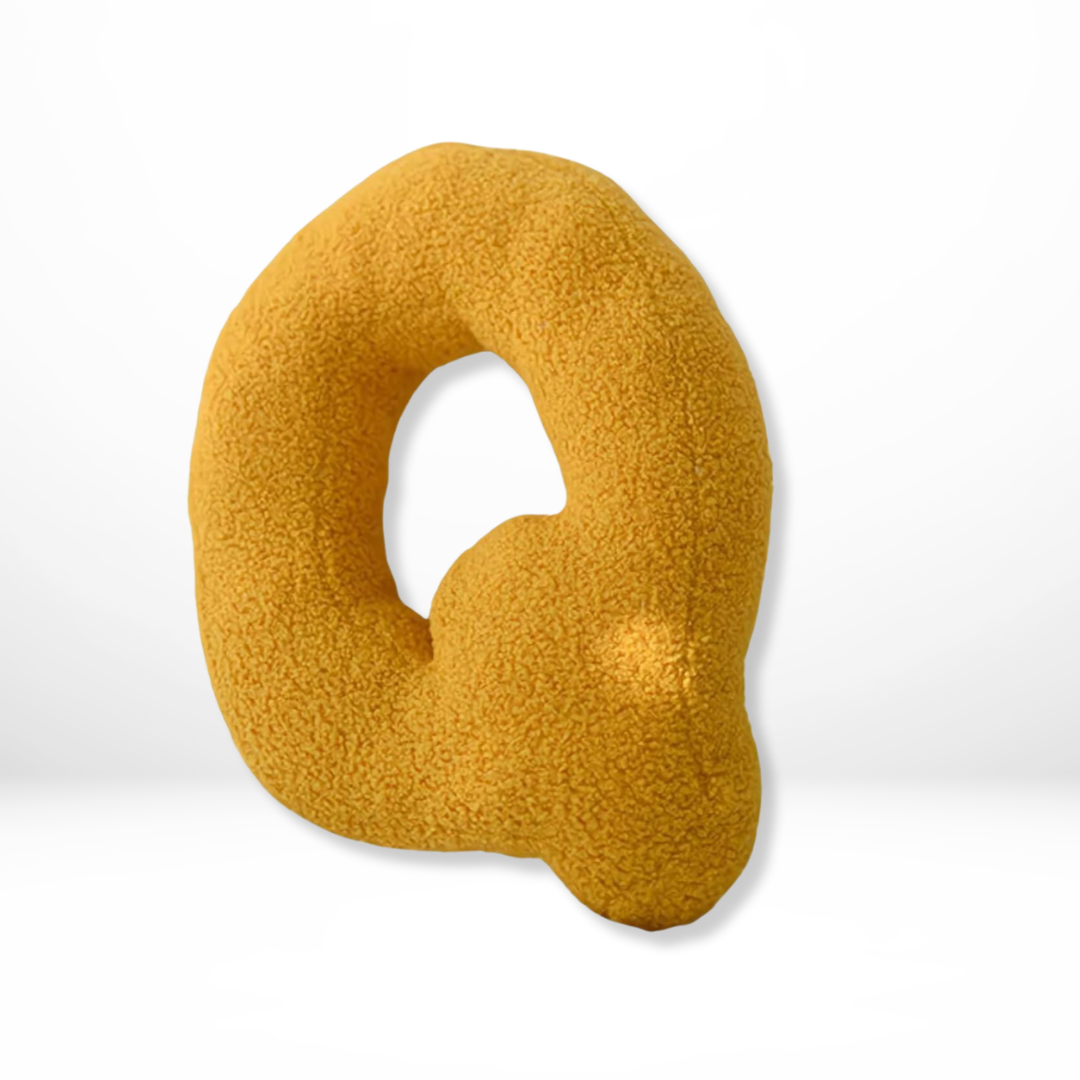 Colorful Letter Decorative Accent Pillow Cushion