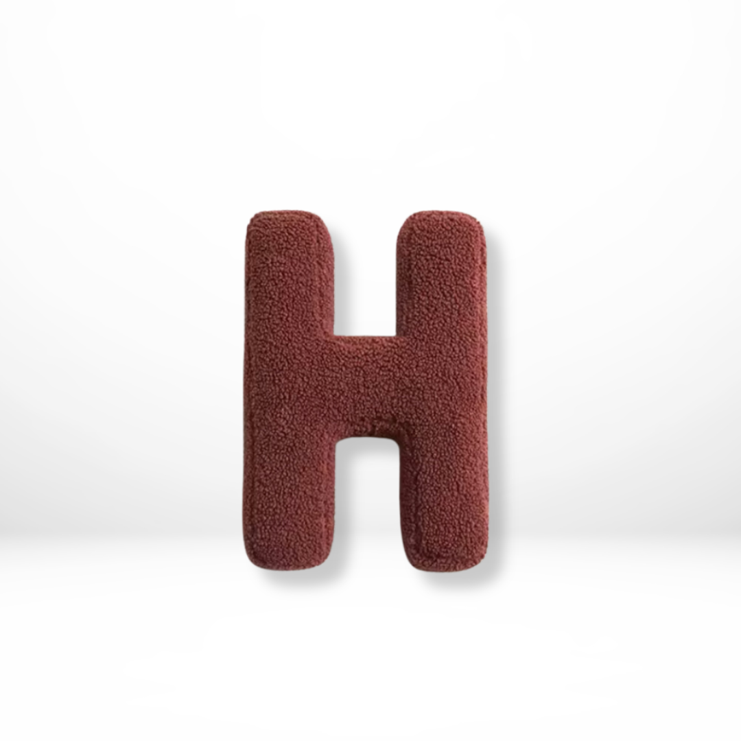 Colorful Letter Decorative Accent Pillow Cushion