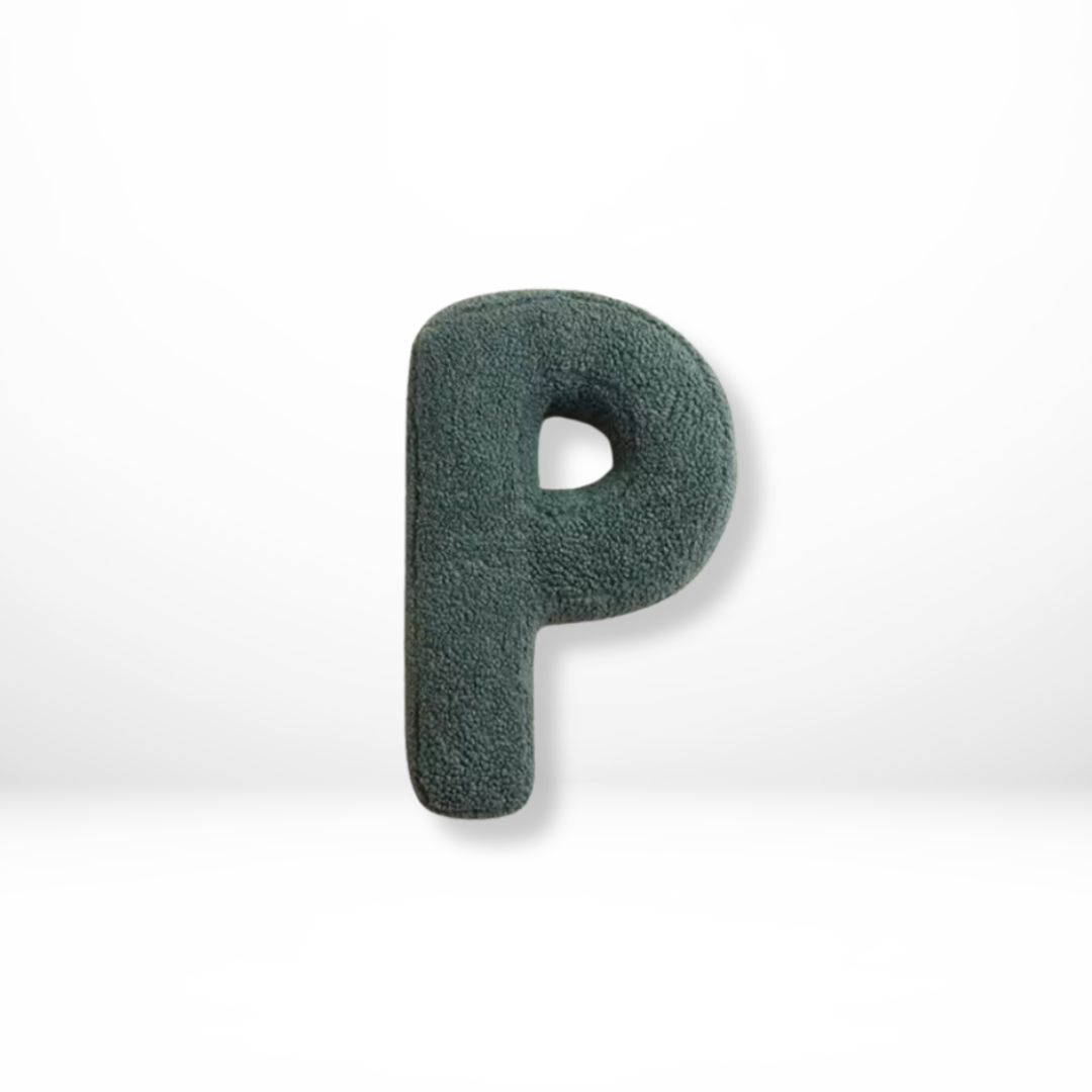 Colorful Letter Decorative Accent Pillow Cushion
