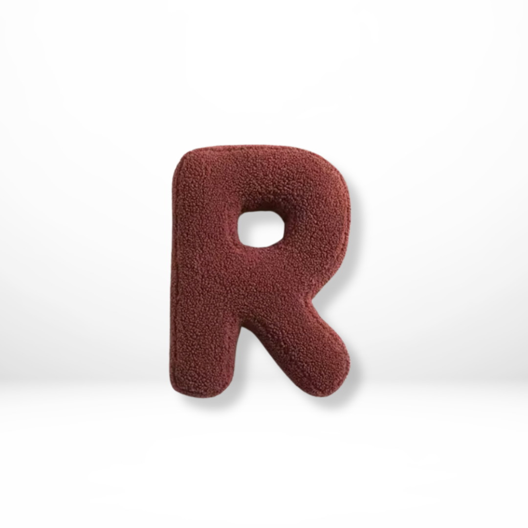Colorful Letter Decorative Accent Pillow Cushion