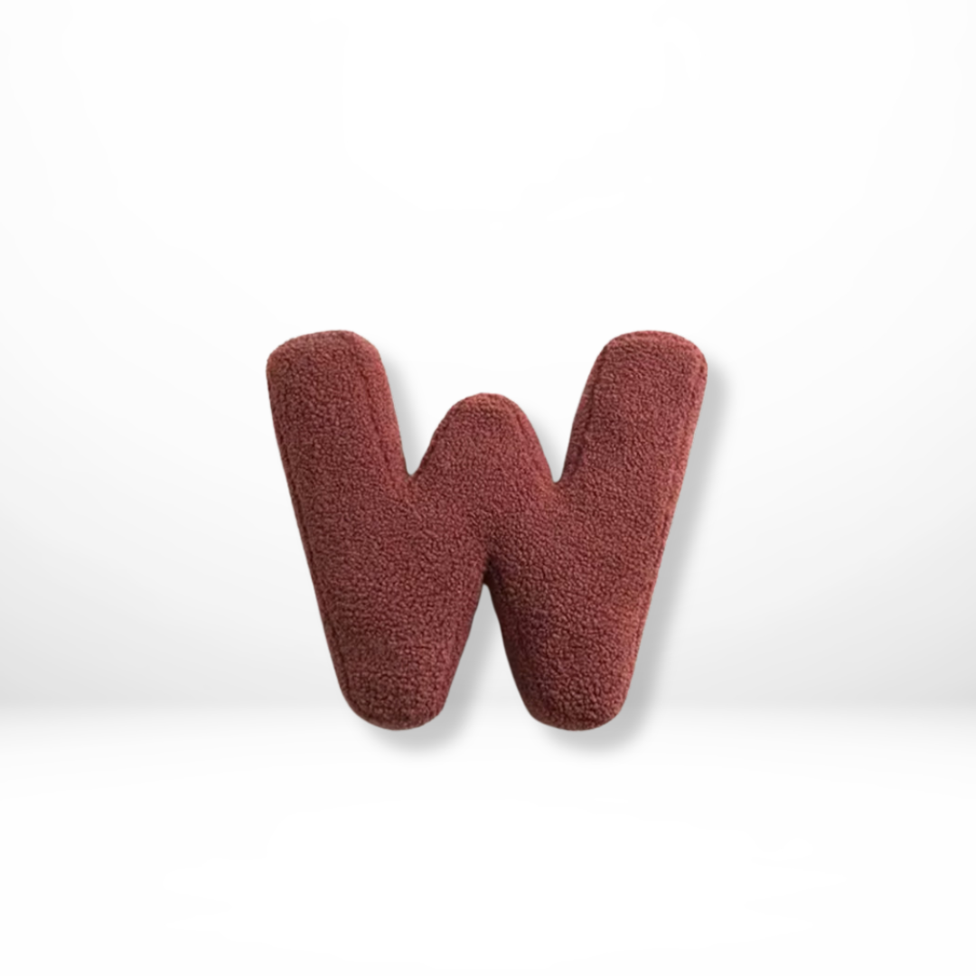 Colorful Letter Decorative Accent Pillow Cushion