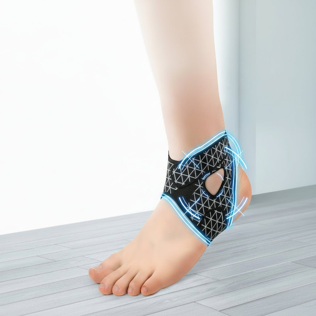 Athletic Ankle Support Wrap Adjustable Sports Brace - VogeLuxe