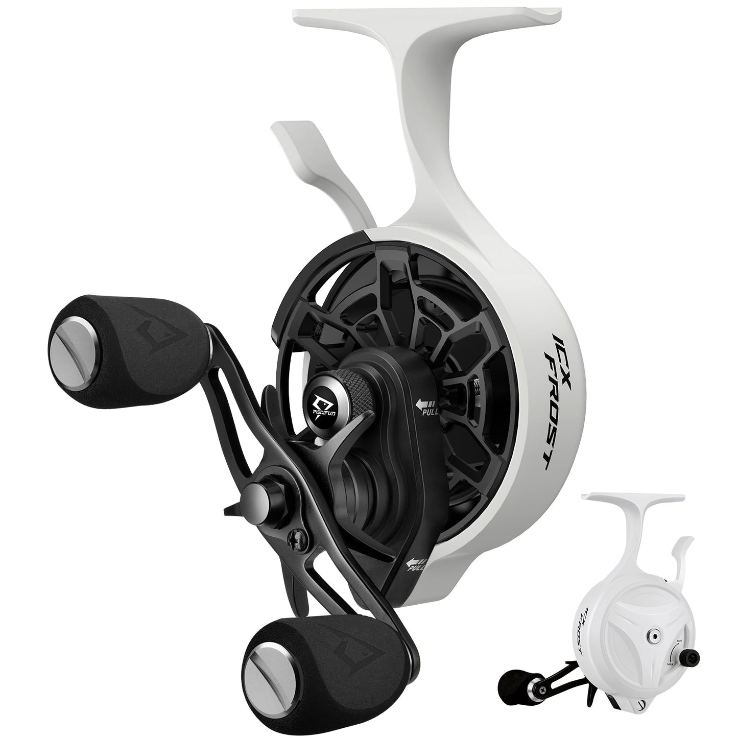 Cold Water Ice Fishing Reel with Large Spool - VogeLuxe