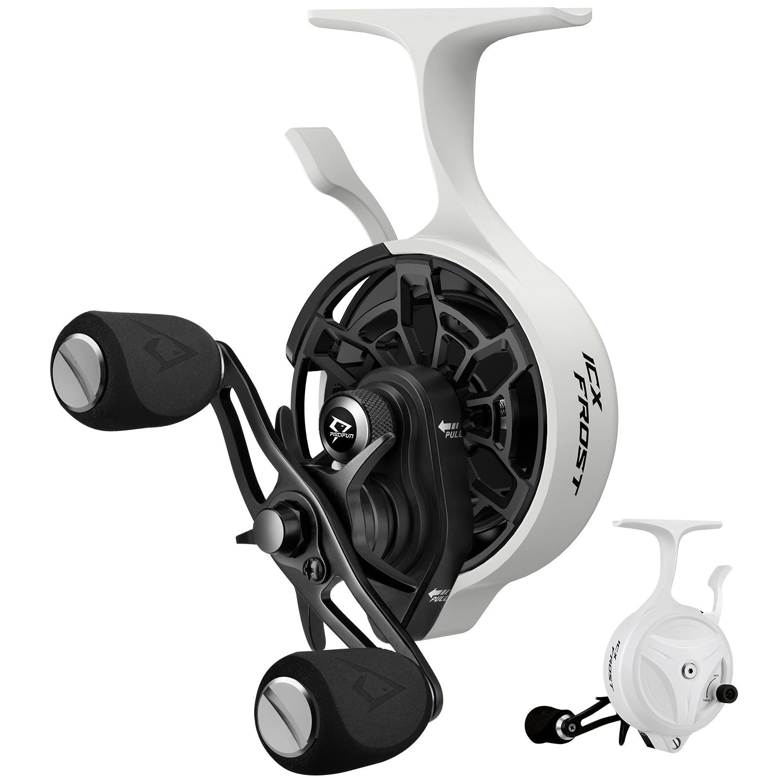 Cold Water Ice Fishing Reel with Large Spool - VogeLuxe