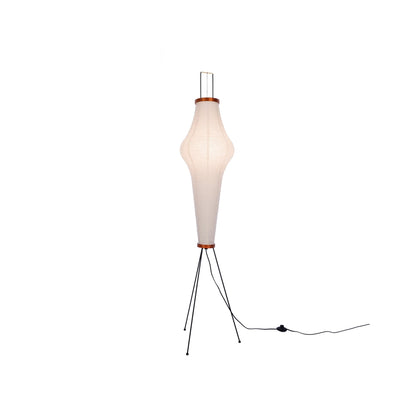 Elegant Rice Paper Floor Lamp Soft Warm Lighting