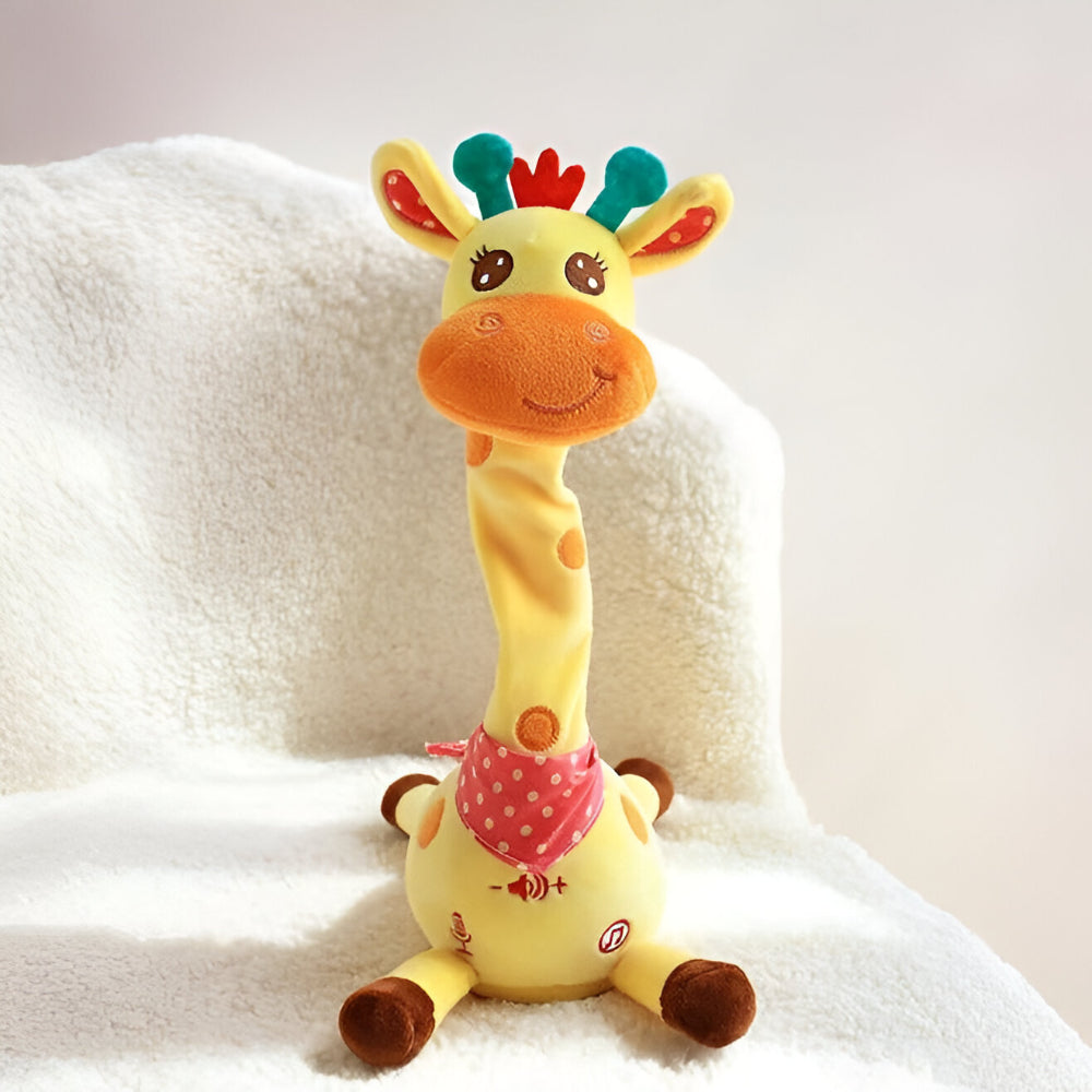 Fun Musical Singing Giraffe Plush Toy