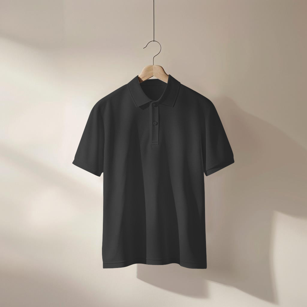 Men's Simple Classic Fit Polo Shirt
