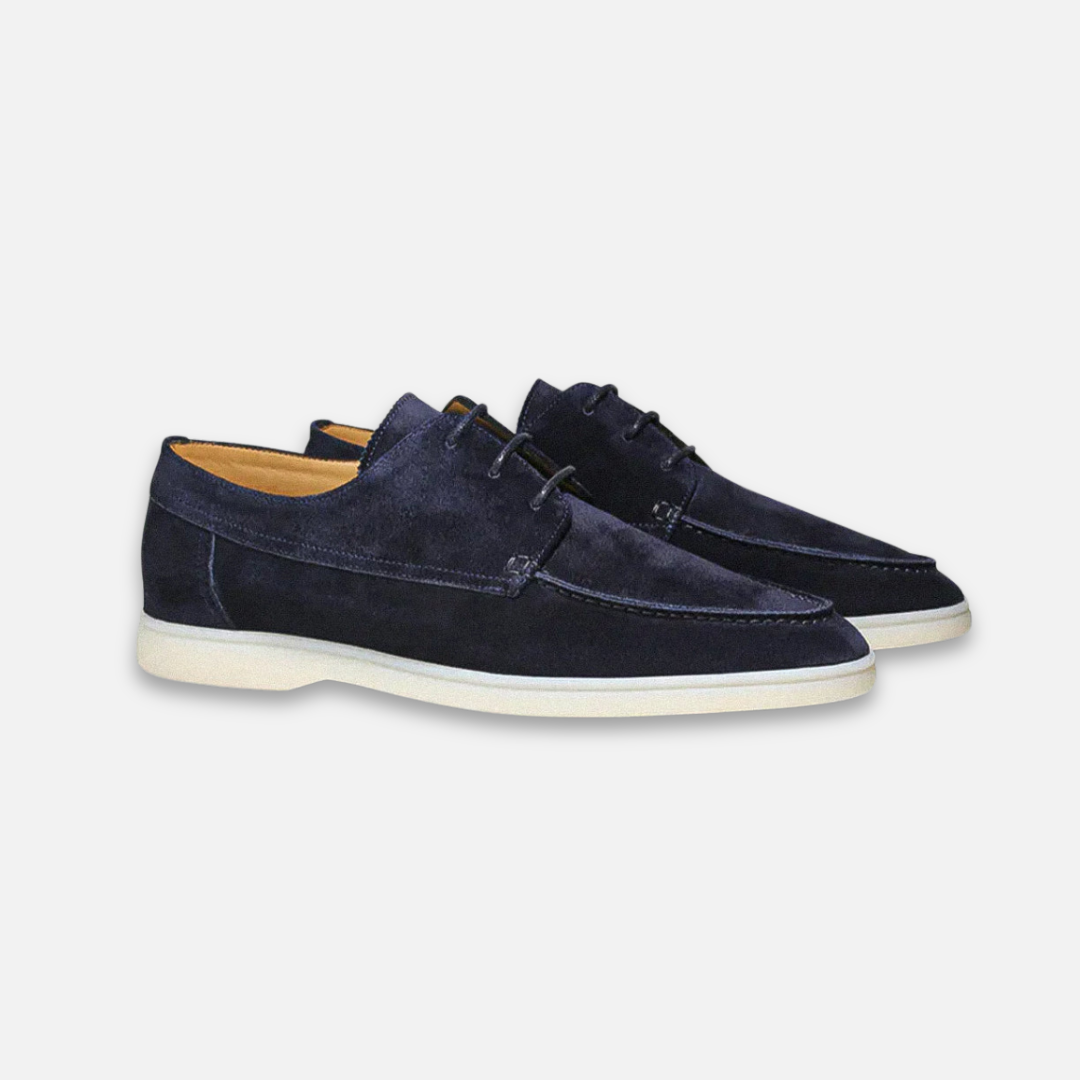 Stylish Men's Slip-On Deck Shoes - VogeLuxe