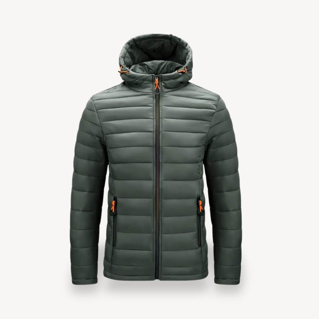 VogeLuxe | Men’s Sporty Slim Puffer Jacket
