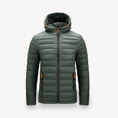 VogeLuxe | Men’s Sporty Slim Puffer Jacket