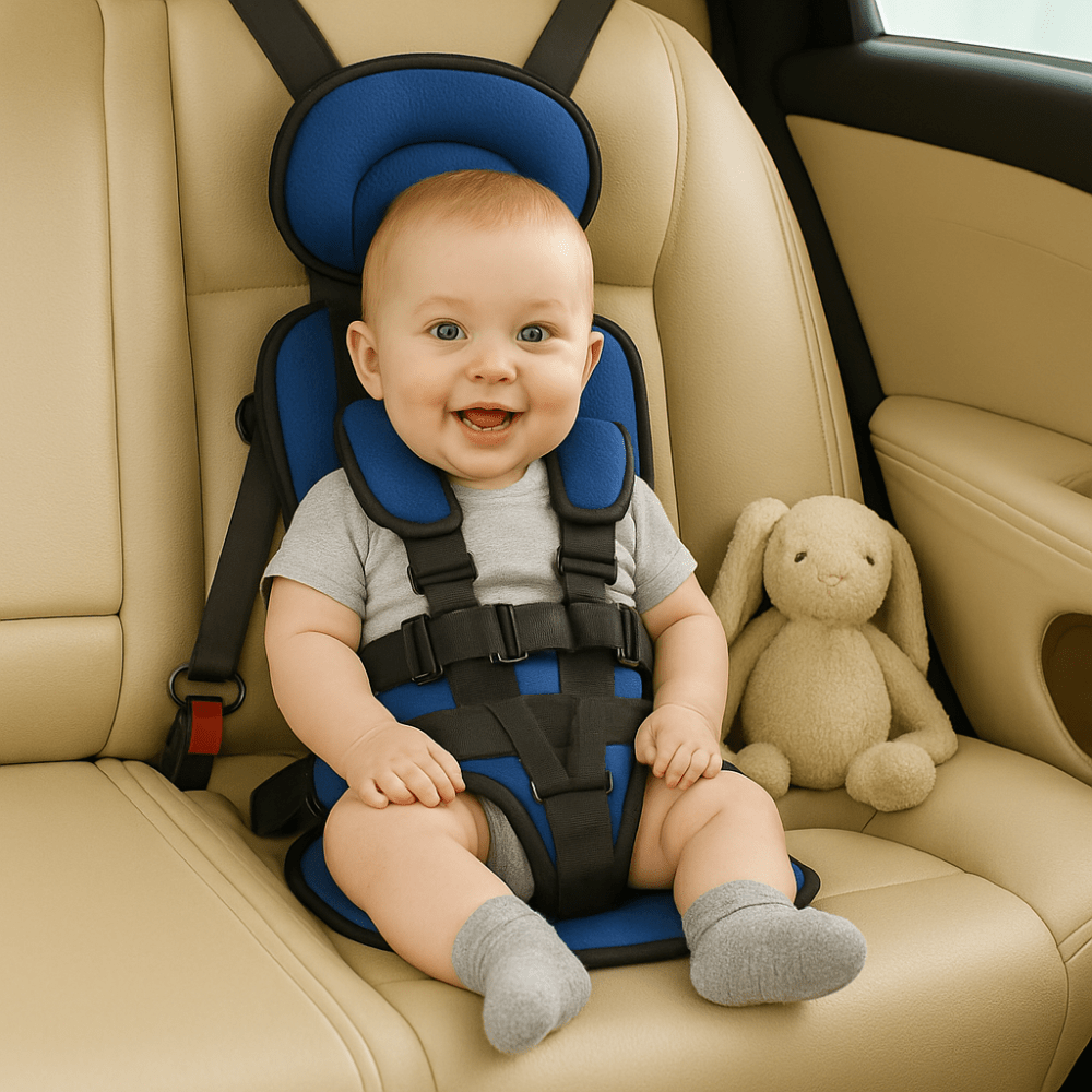 Lightweight Kids Booster Car Seat Travel Safety Harness - VogeLuxe