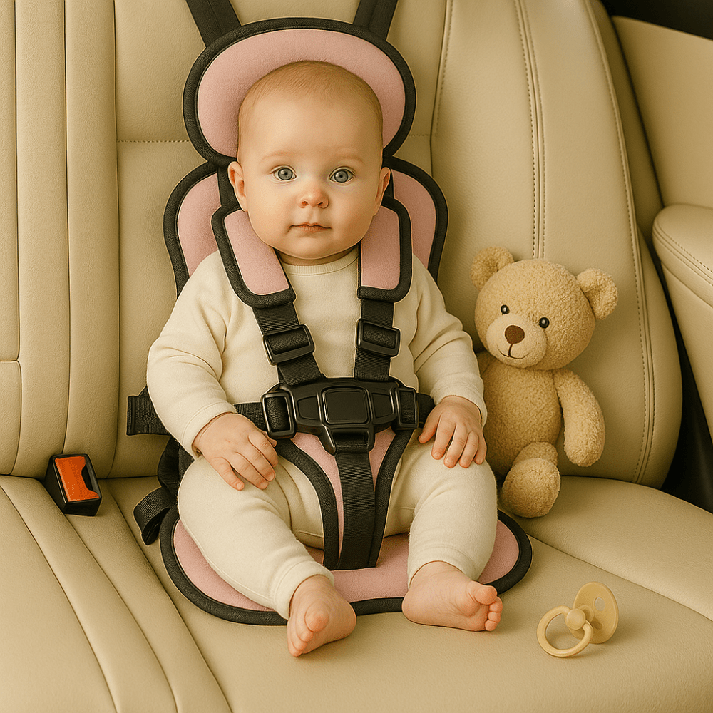 Lightweight Kids Booster Car Seat Travel Safety Harness