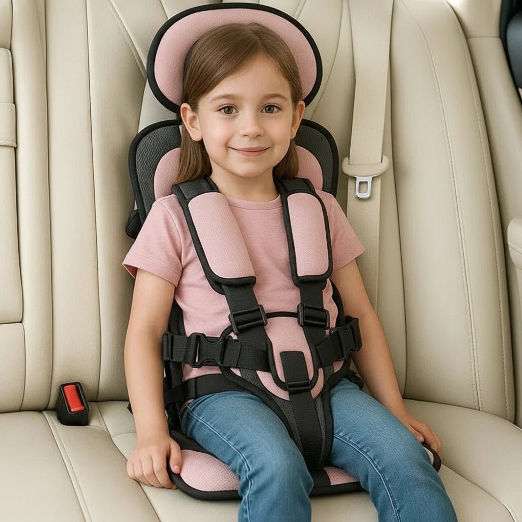 Compact Kids Car Seat Foldable Travel Booster