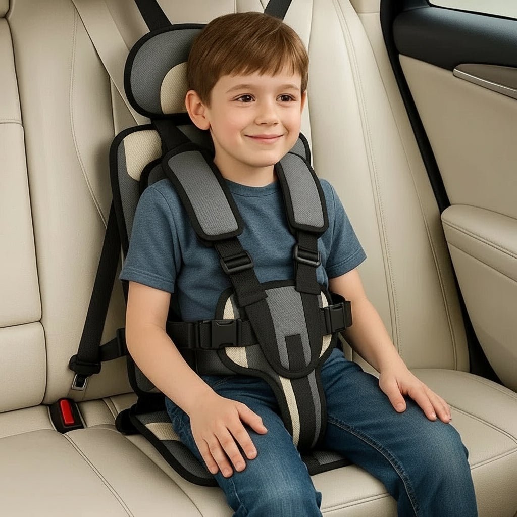Compact Child Travel Booster Car Safety Seat Harness