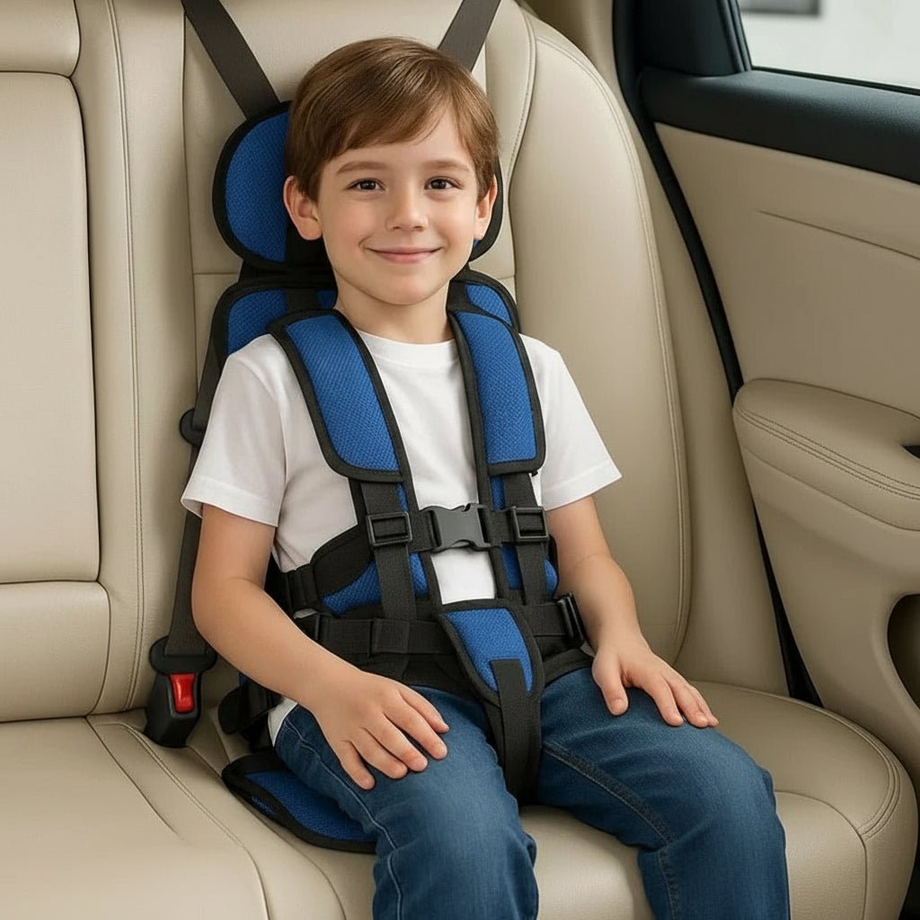 Compact Kids Car Seat Foldable Travel Booster - VogeLuxe