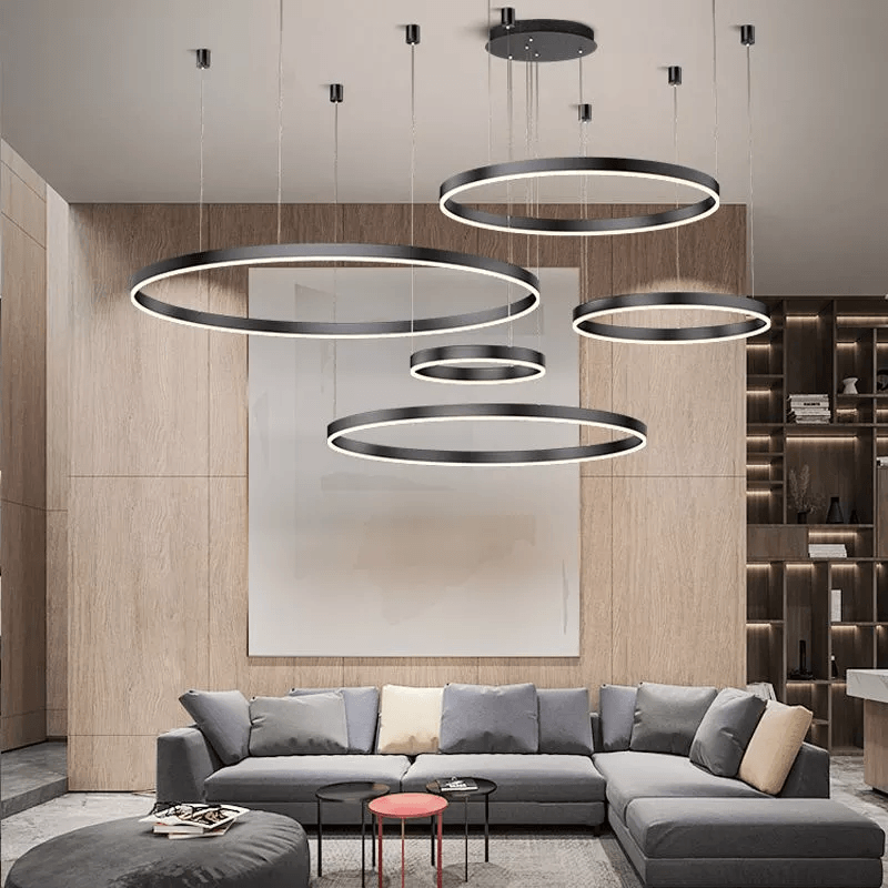 Glowing Orb Pendant Light with Soft Lunar Shine - VogeLuxe