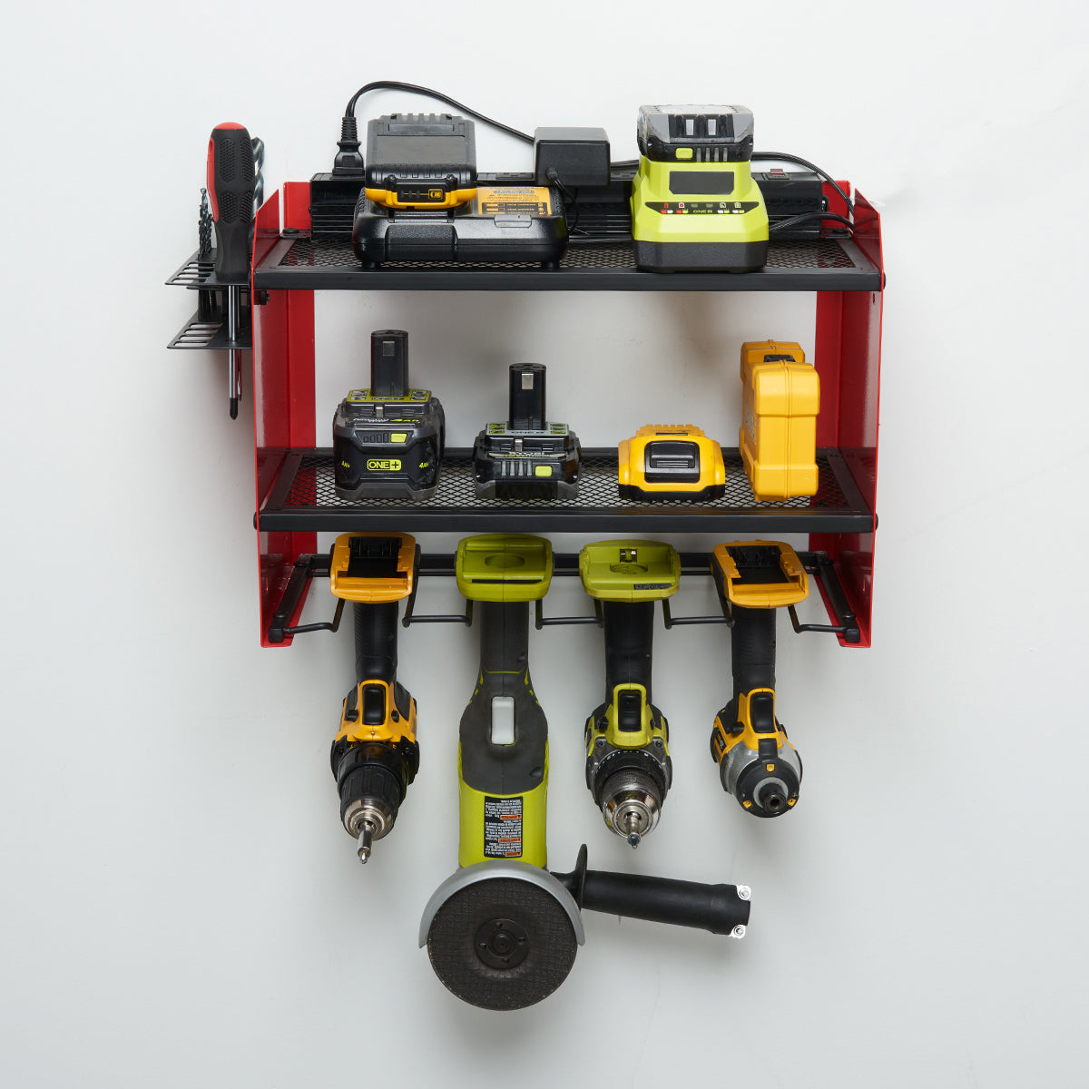 Compact Tool Charger Wall Mounted Holder Storage - BritishElegance