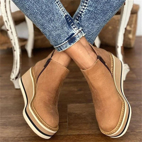 Ladies' High Heel Ankle Boots