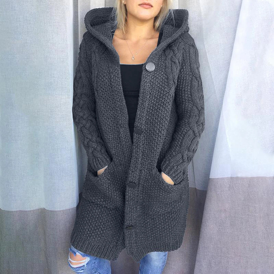 Warm Hooded Winter Parka Coat - VogeLuxe