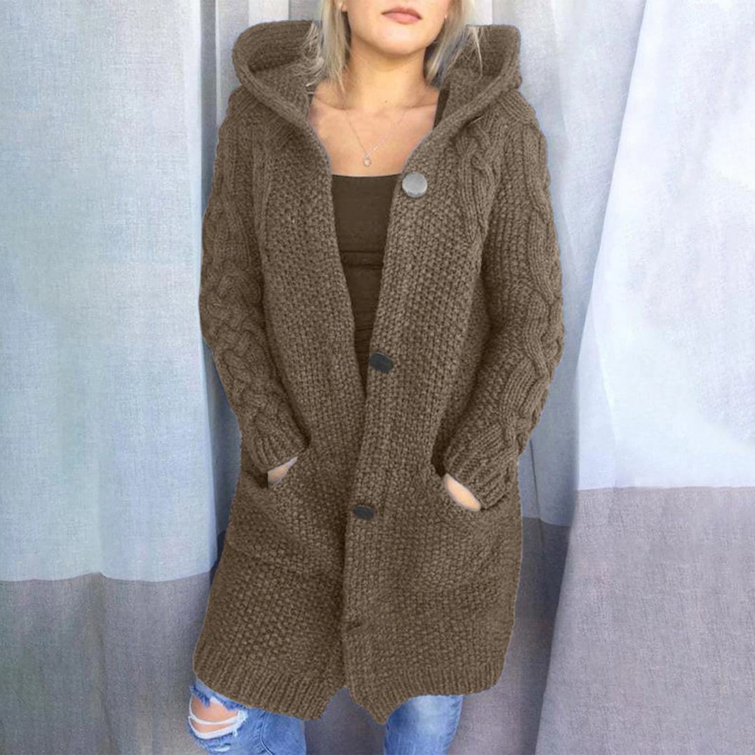 Warm Hooded Winter Parka Coat