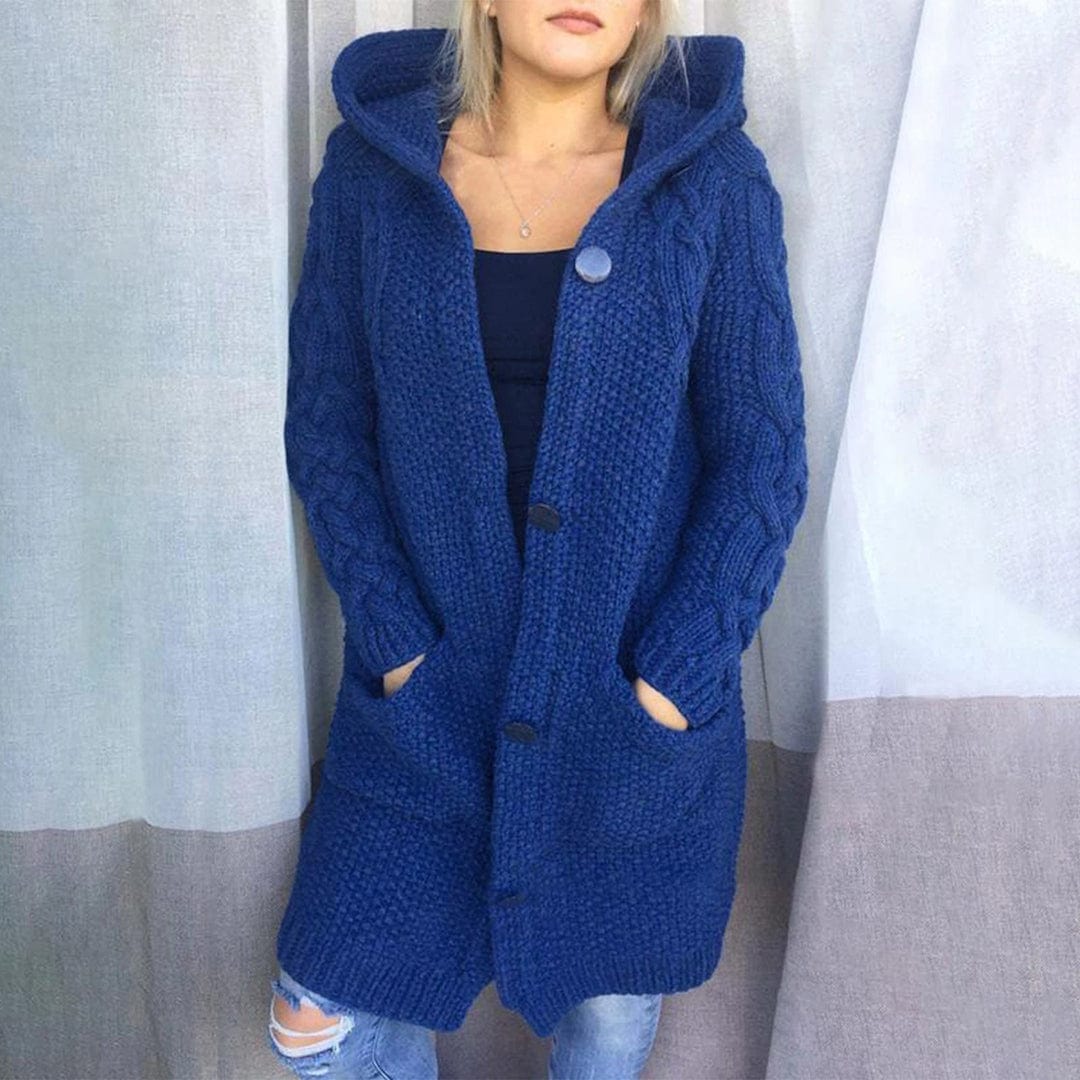 Warm Hooded Winter Parka Coat