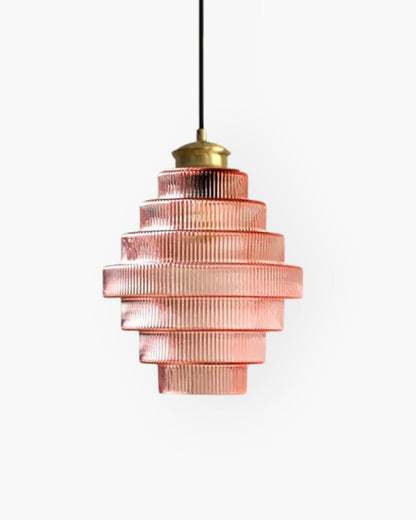 Tiered Glass Pendant Lamp - VogeLuxe