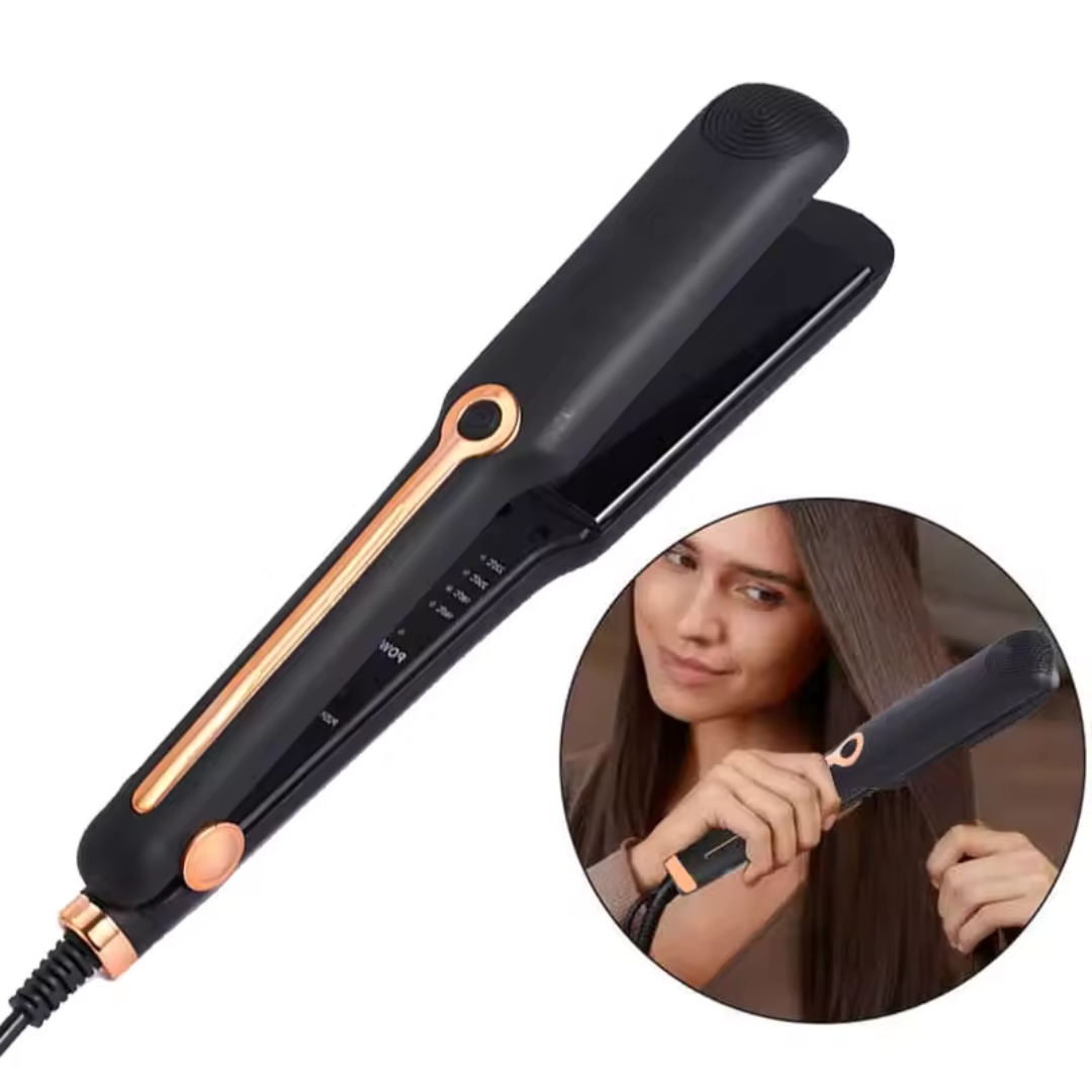 Large Plate Tourmaline Hair Straightener with Ionic Technology - VogeLuxe