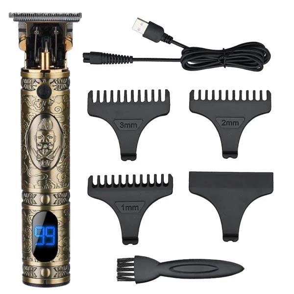 Premium Mens Grooming Beard Trimmer Kit - VogeLuxe
