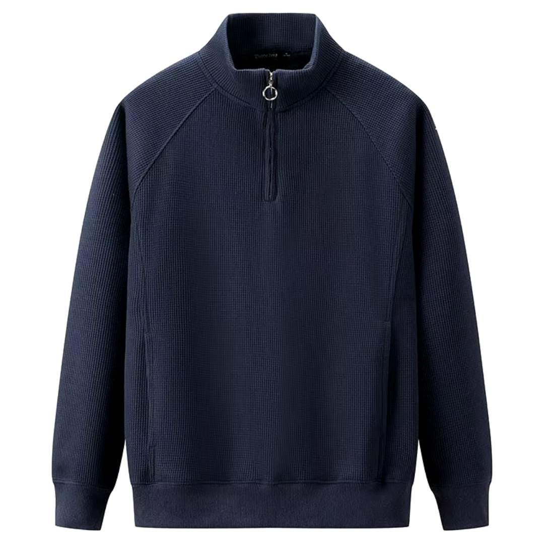 Pullover - Polyester Blend Zip Front And Easy On Off