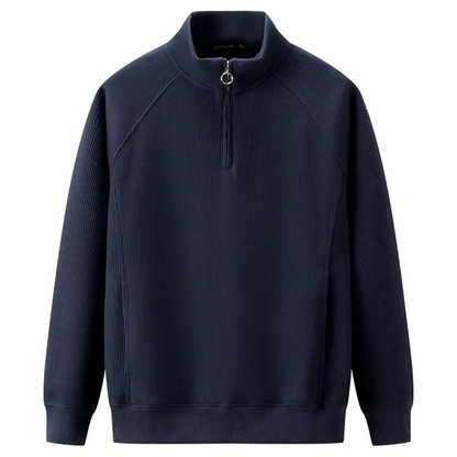 Pullover - Polyester Blend Zip Front And Easy On Off