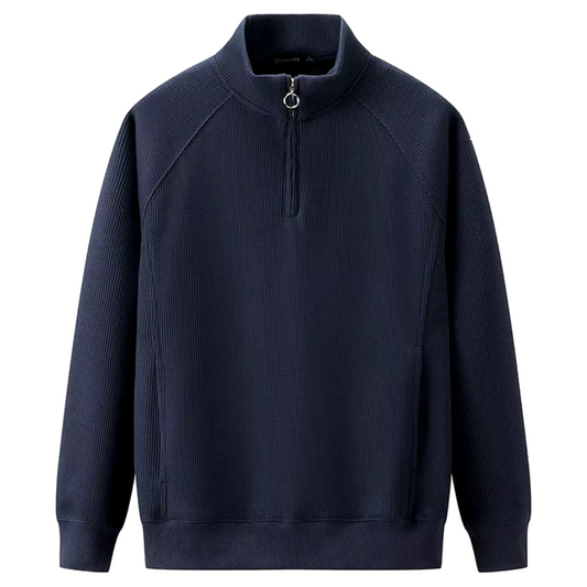Pullover - Polyester Blend Zip Front And Easy On Off