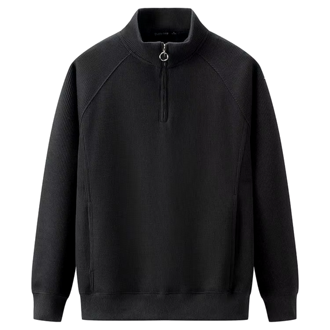 Pullover - Polyester Blend Zip Front And Easy On Off