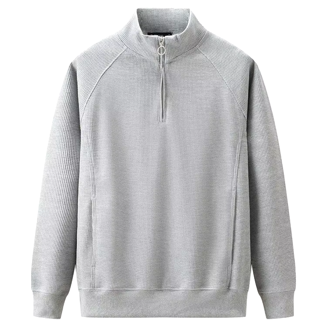 Pullover - Polyester Blend Zip Front And Easy On Off