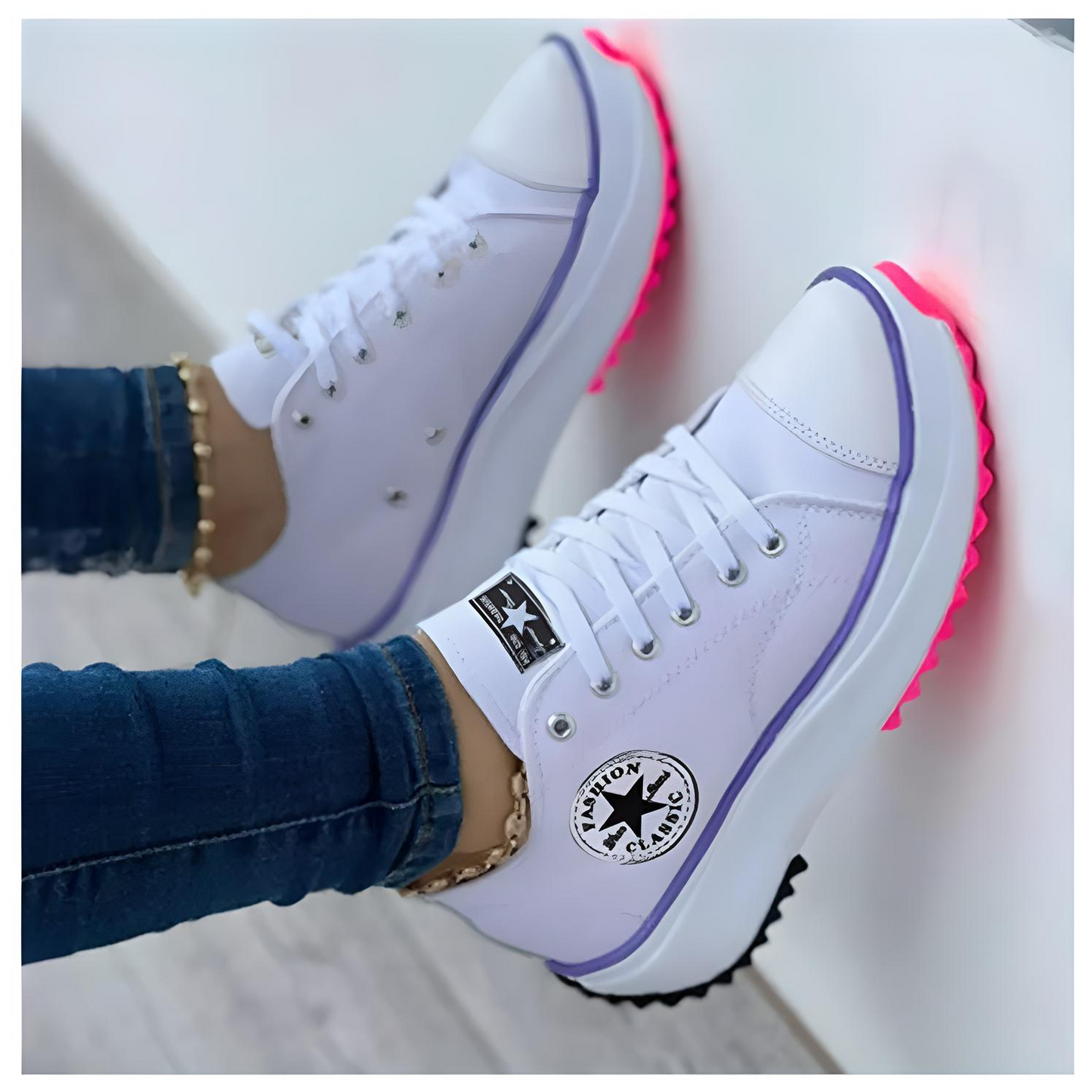 Supportive Athletic Walking Shoes