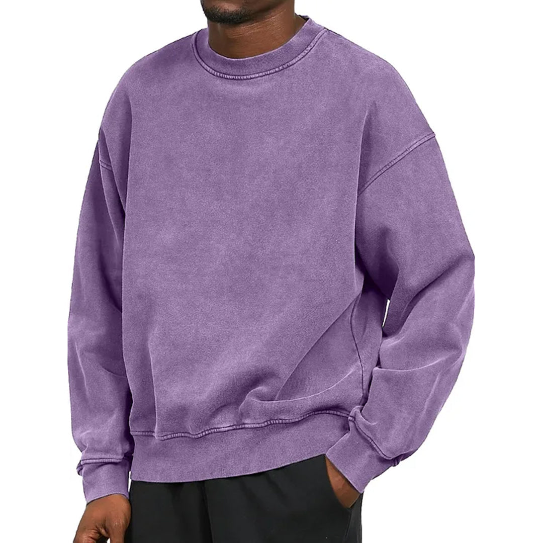 Men's Classic Crew Neck Cozy Sweater