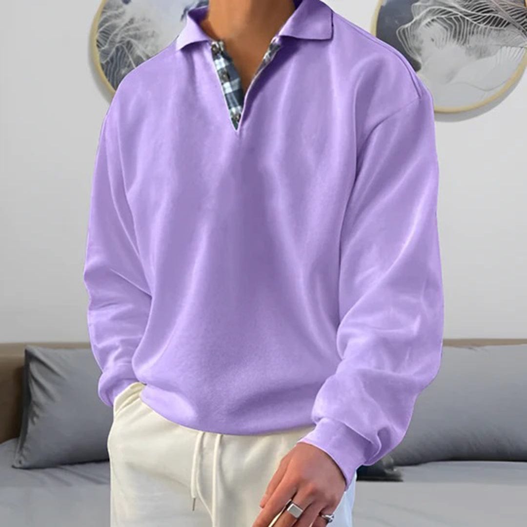 Warm Classic Zipped Winter Sweater