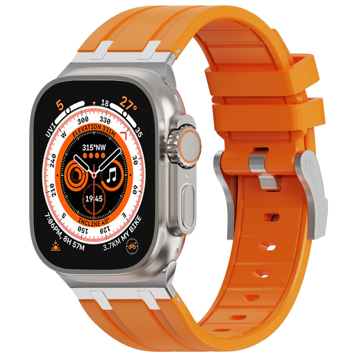 Soft Silicone Apple Watch Band Strap