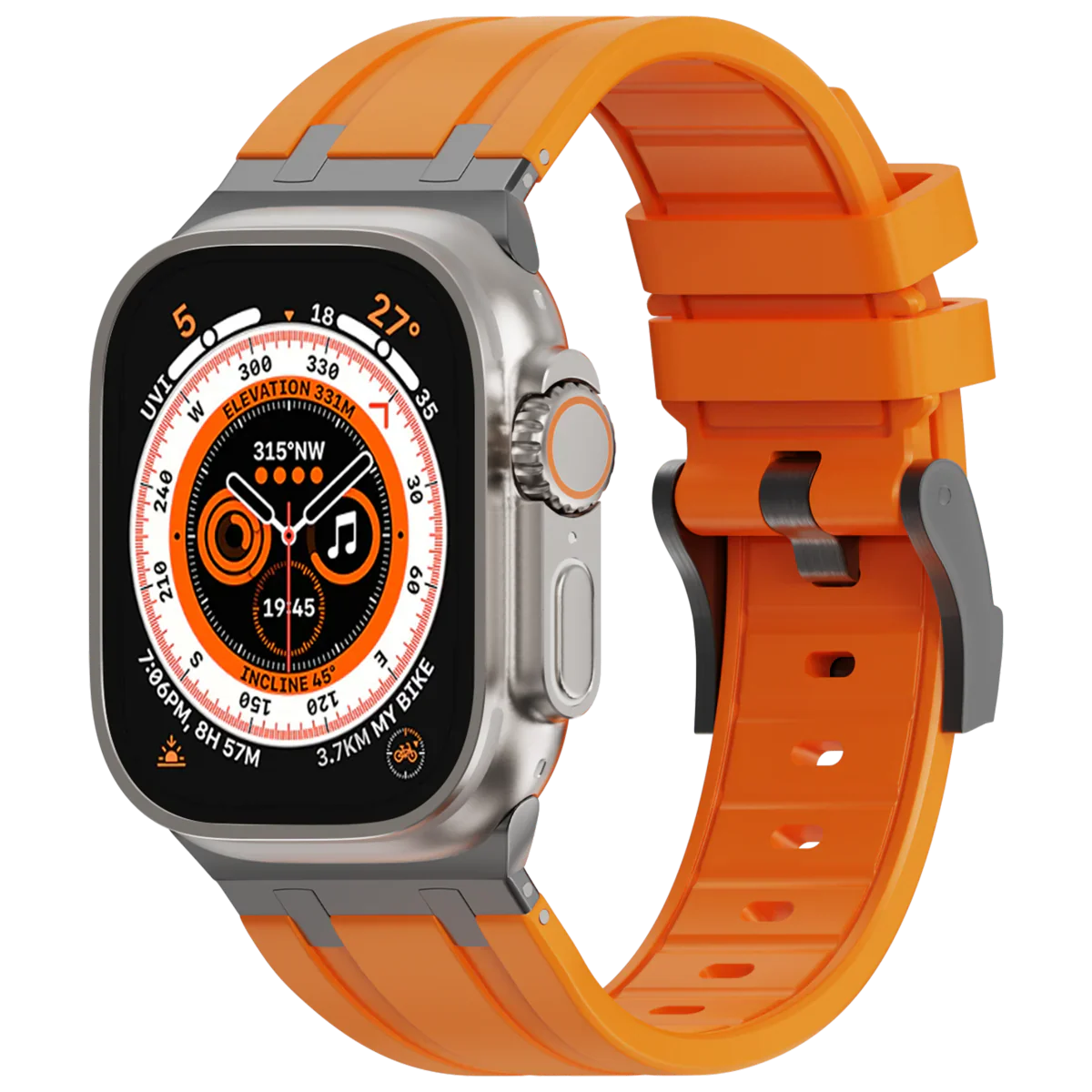 Soft Silicone Apple Watch Band Strap