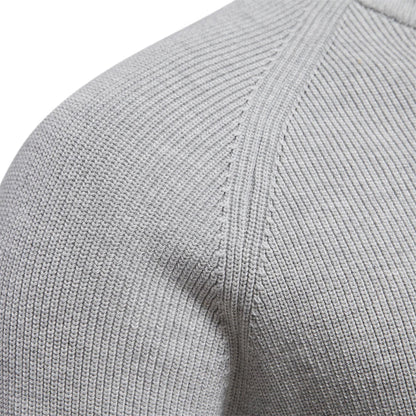 Quarter Zip Knitted Jumper | Pullover 1