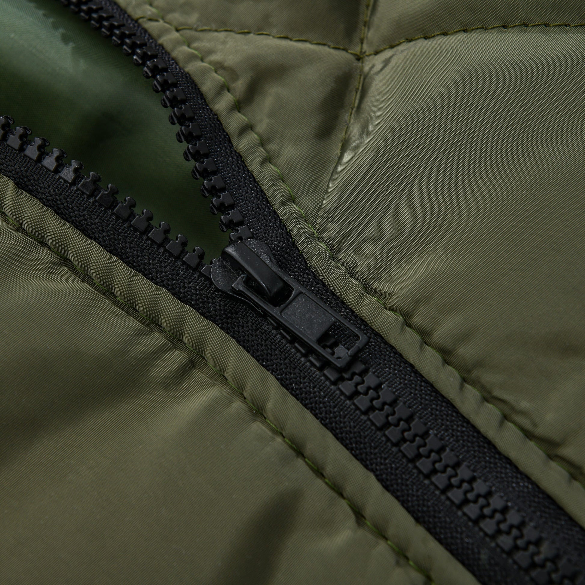 Quilted Bomber Jacket | Zip Front Classic Fit 4