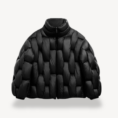 VogeLuxe | Men’s Oversized Cropped Puffer Jacket