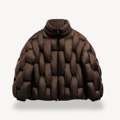 VogeLuxe | Men’s Oversized Cropped Puffer Jacket