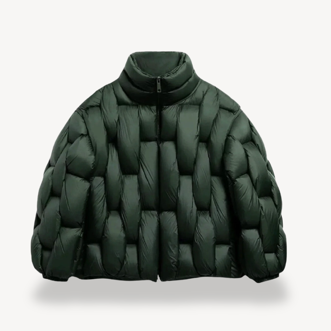 VogeLuxe | Men’s Oversized Cropped Puffer Jacket
